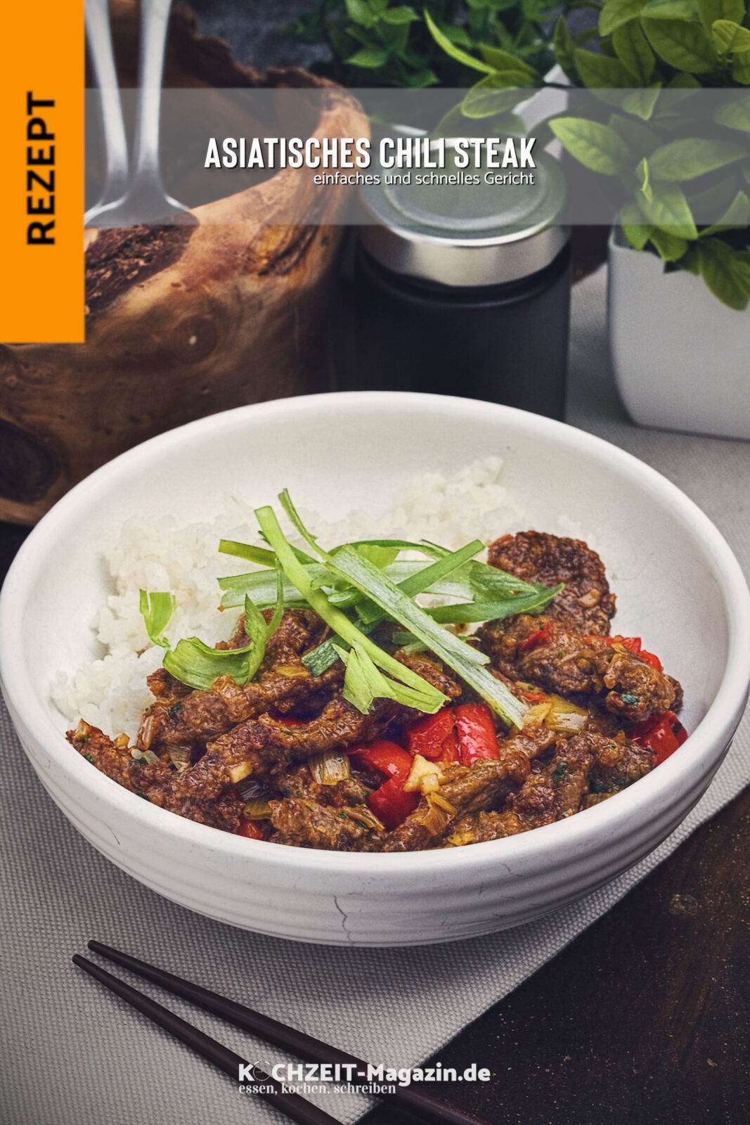 asiatisches Chili Steak