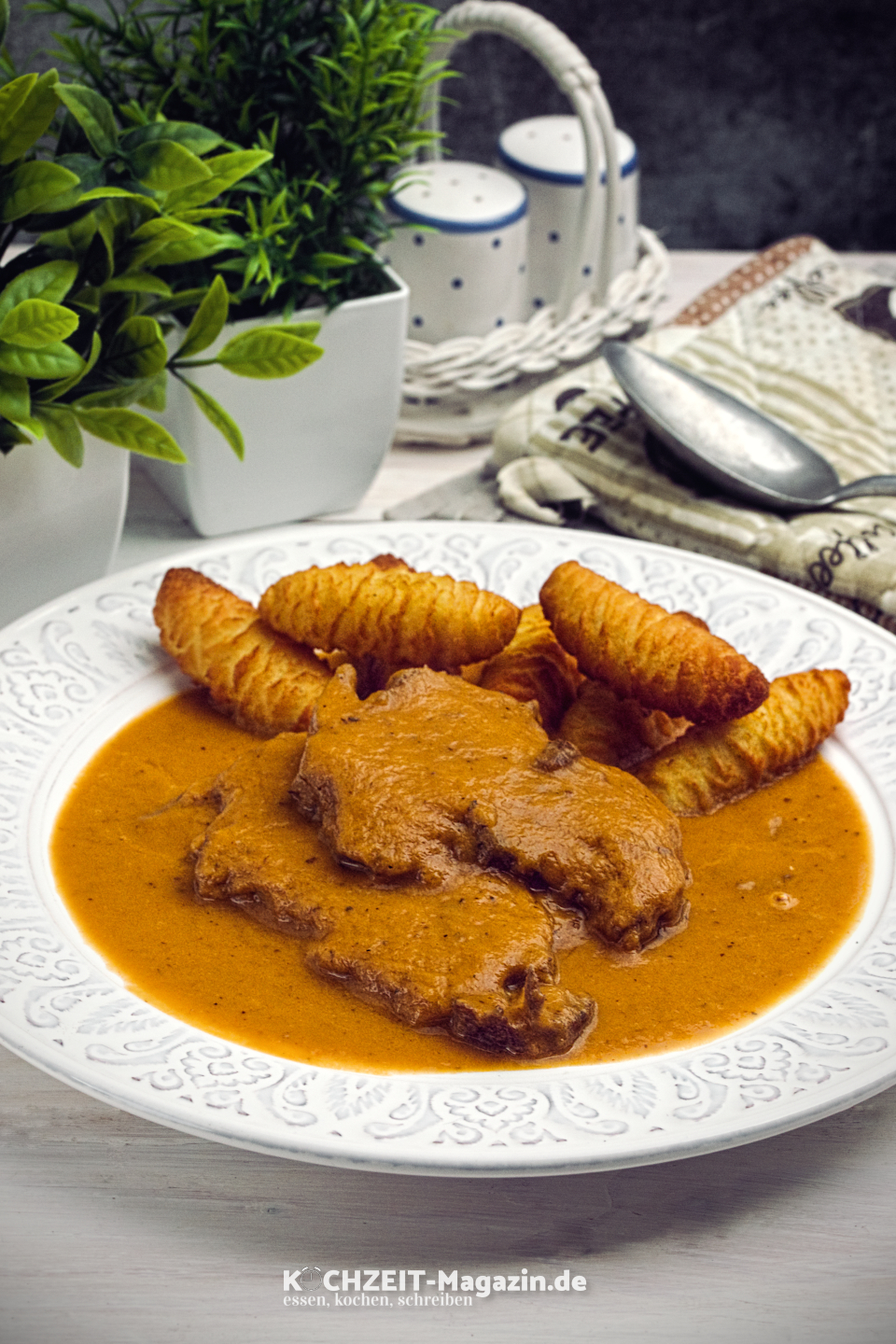 Geschmorter Schweinenacken