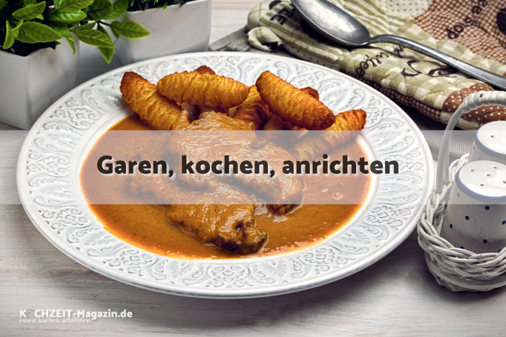 geschmorter Schweinenacken garen