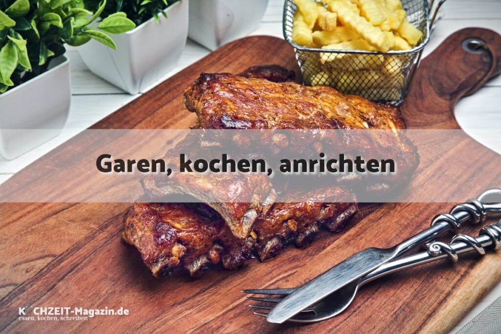 Spareribs Ofen garen