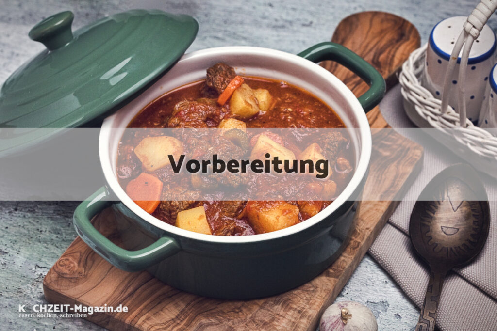 Carne Guisada Vorbereitung