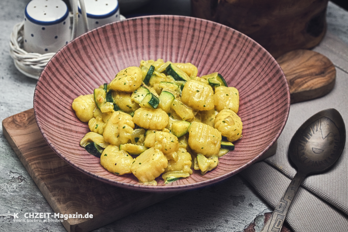 Gnocchi Zucchini Frischkäse Rezept