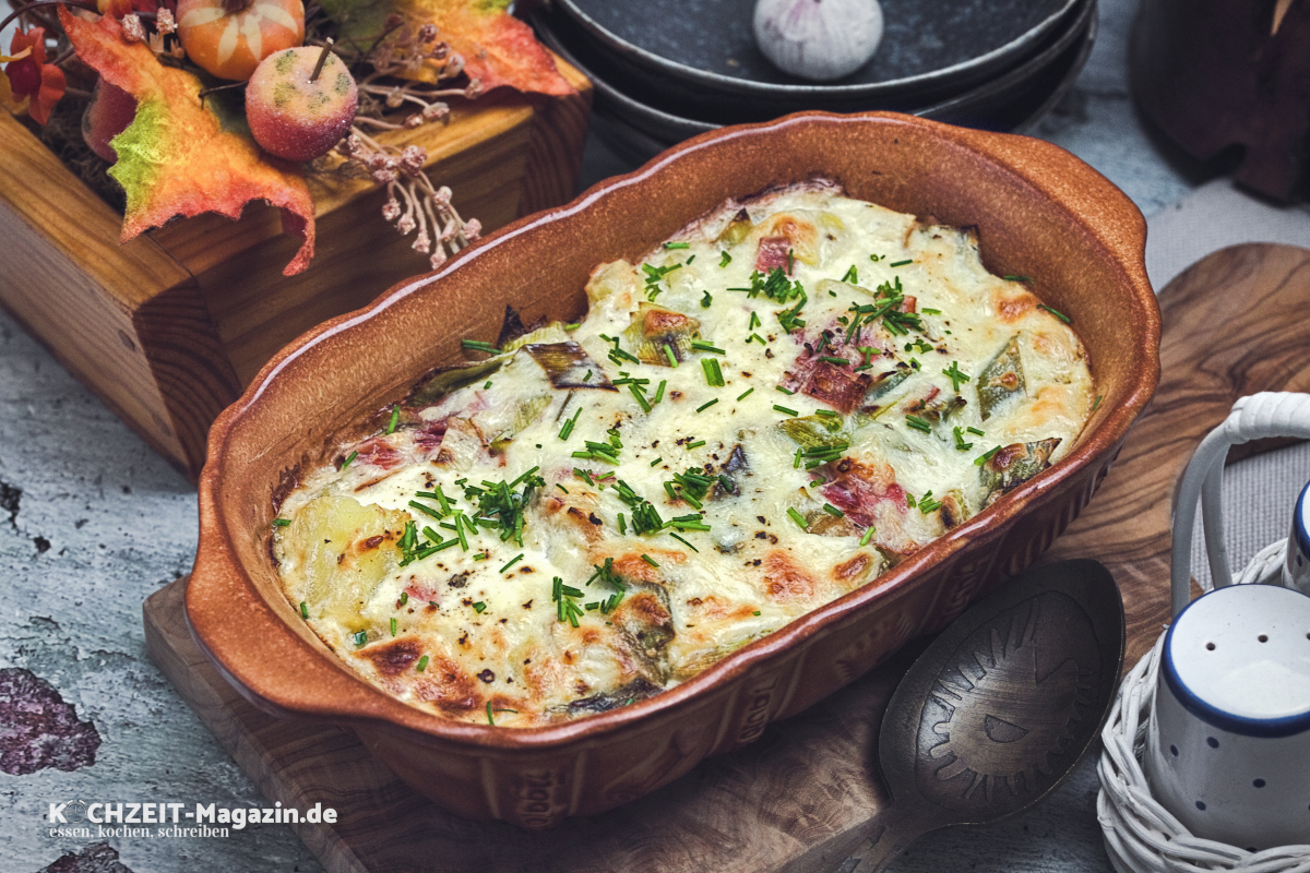 Kartoffel Lauch Auflauf Rezept