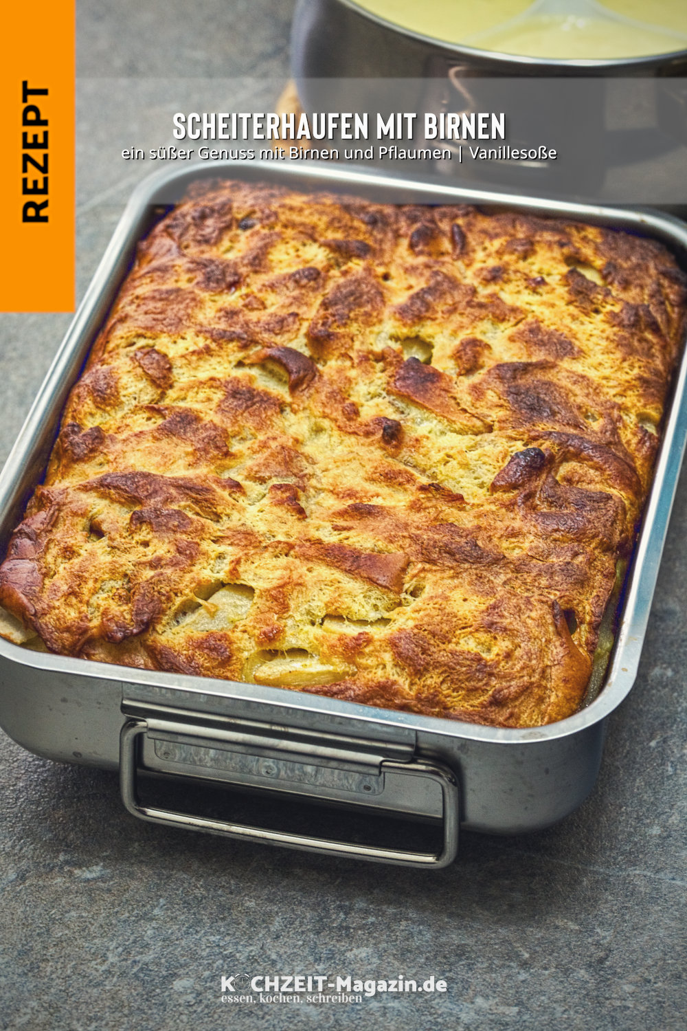 Scheiterhaufen mit Birne Scheiterhaufen mit Birnen