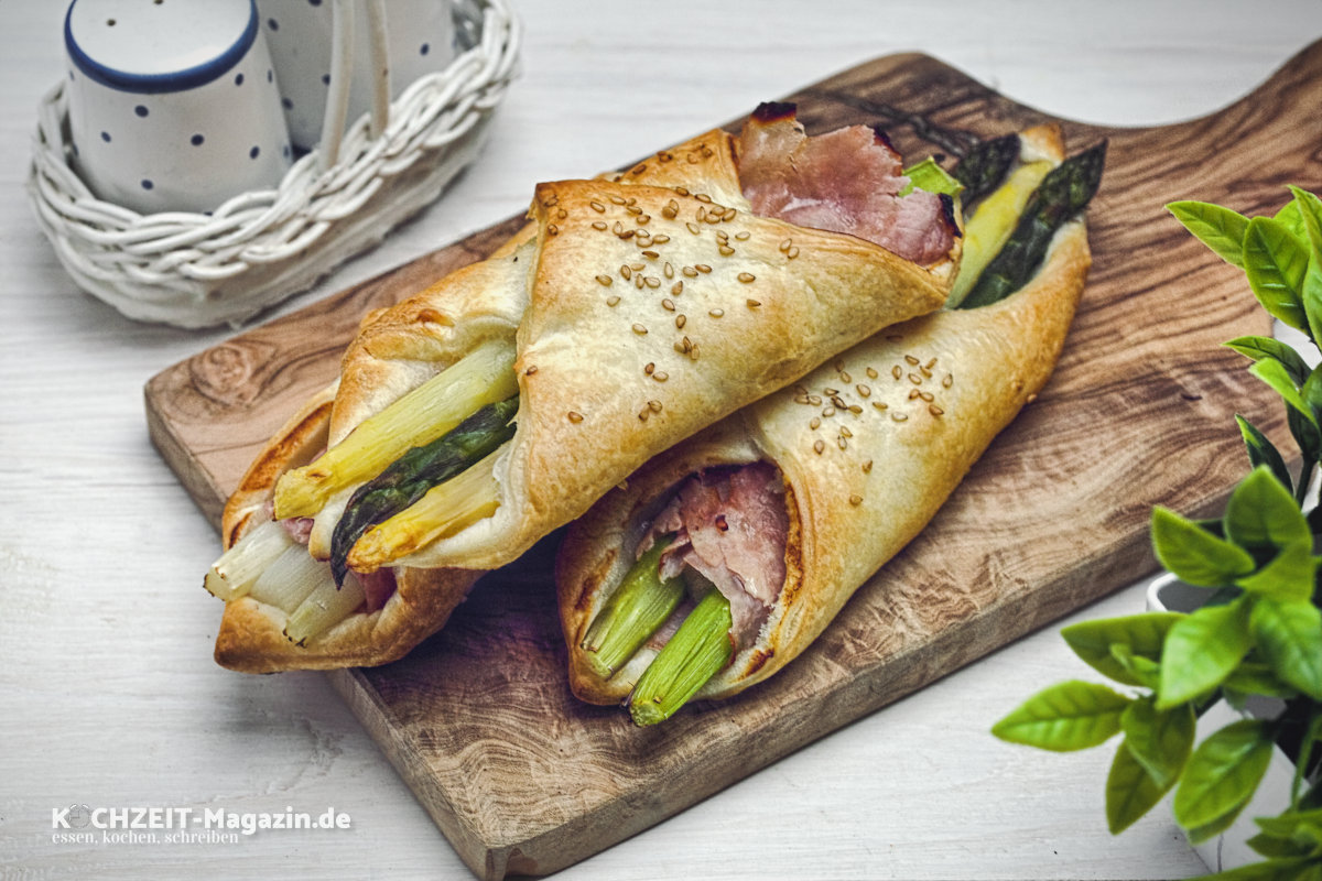 Spargeltaschen Rezept