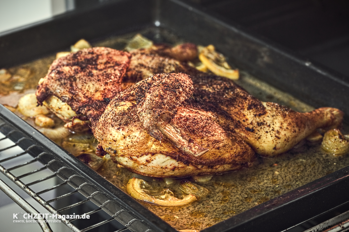 Spatchcock Chicken Rezept
