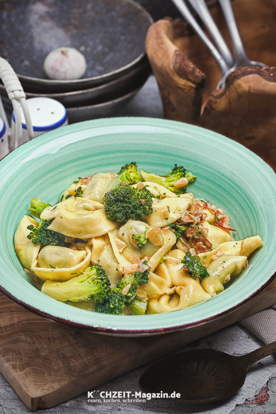 Tortellini Brokkoli Soße Abbildung 1