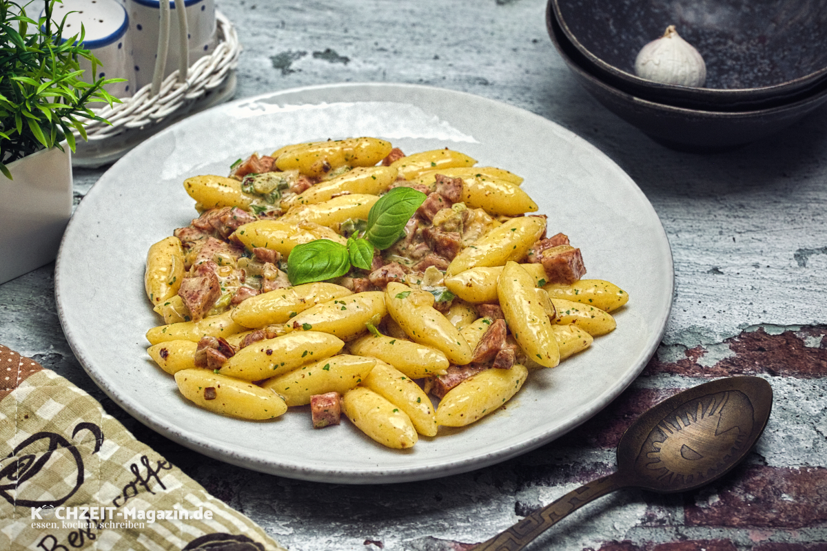 Waldviertler Schupdnudelpfanne Rezept