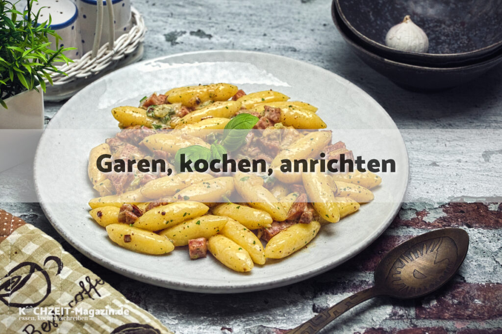 Waldviertler Schupdnudelpfanne garen