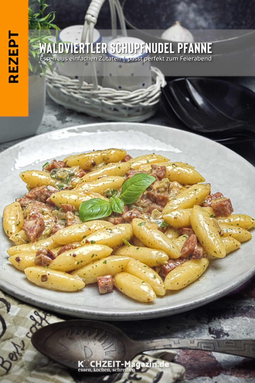 Waldviertler Schupdnudelpfanne Waldviertler Schupfnudelpfanne