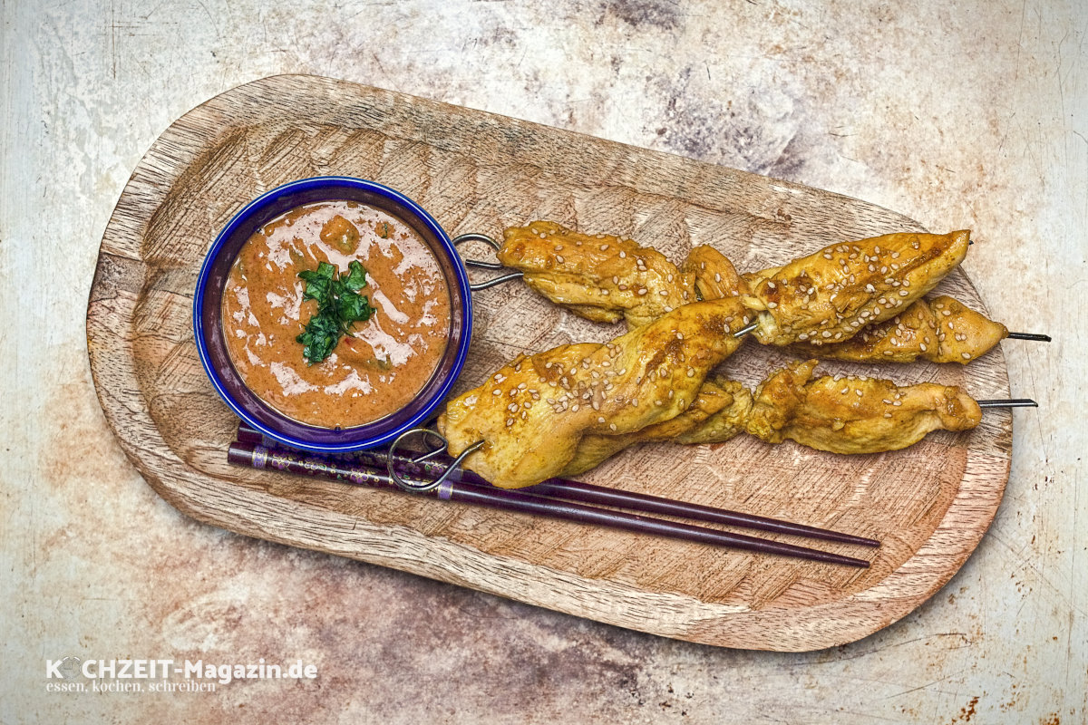 Chicken Satay Rezept