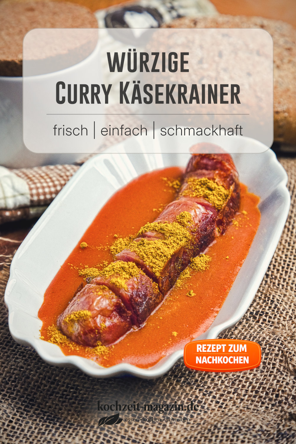 Curry Käsekrainer