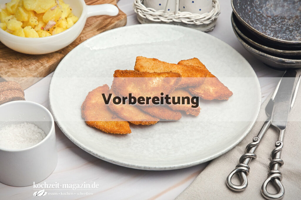 Gebackener Sellerie Vorbereitung