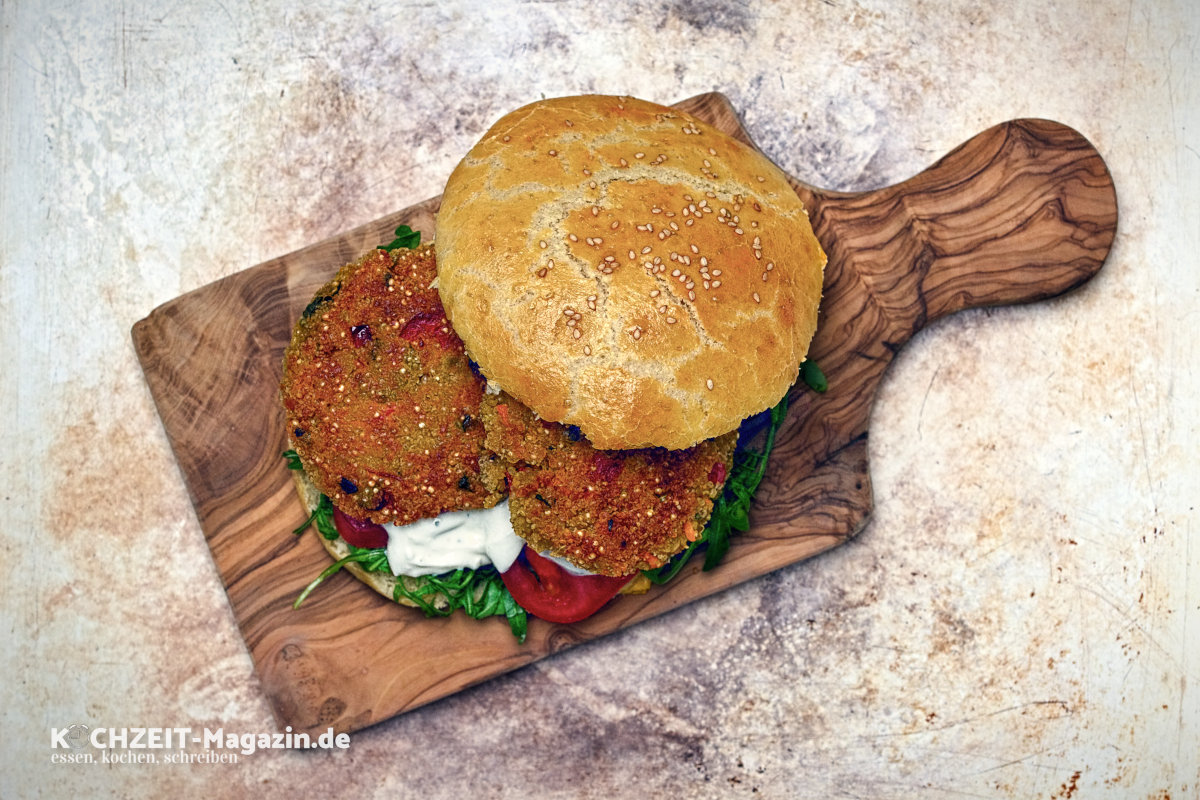 Quinoa Burger Rezept