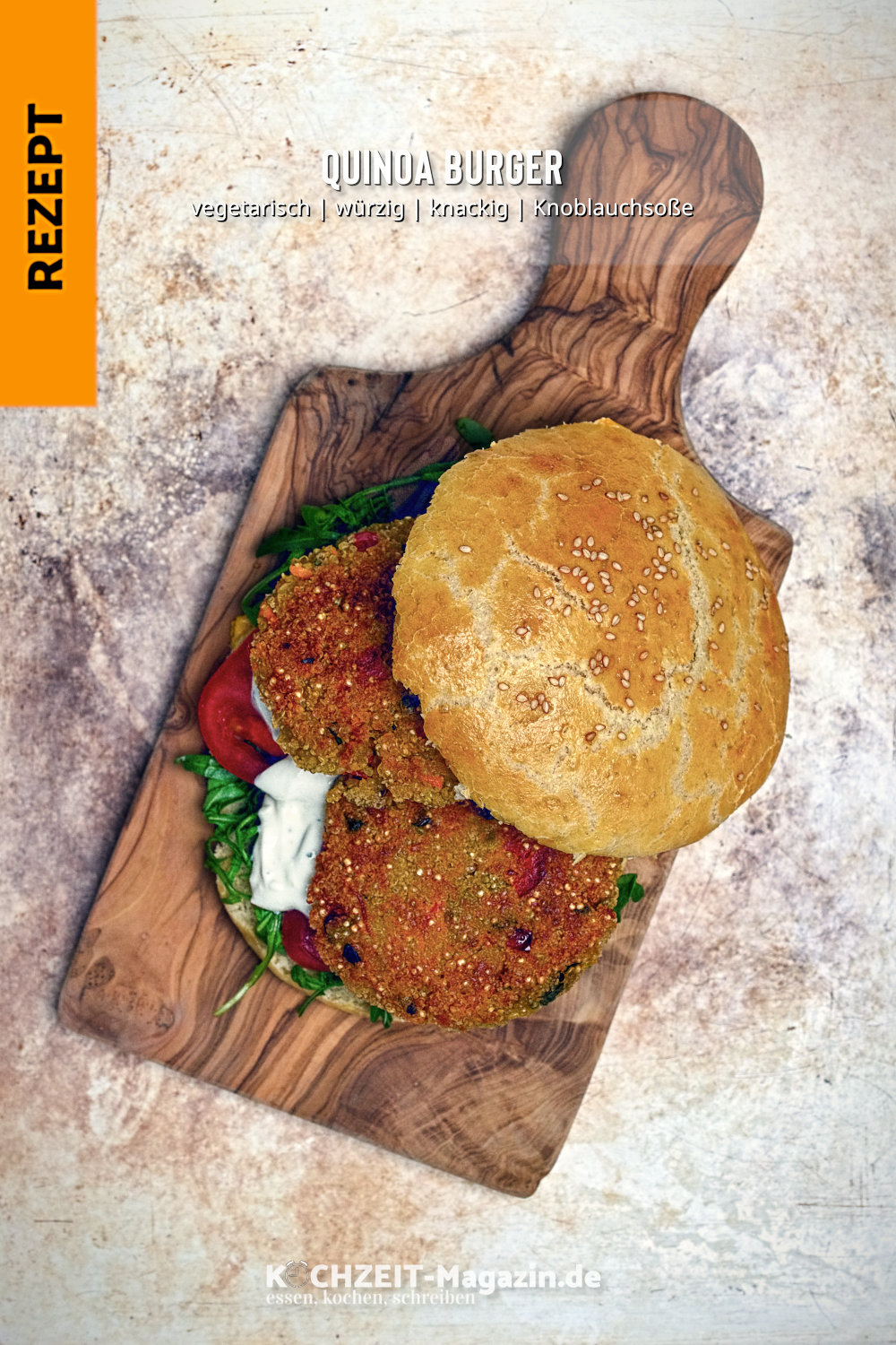 Quinoa Burger Quinoa Burger