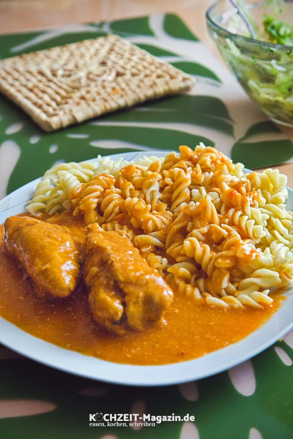 Schweineröllchen mit Soße Abbildung 1 Geschmorte Schweinerouladen