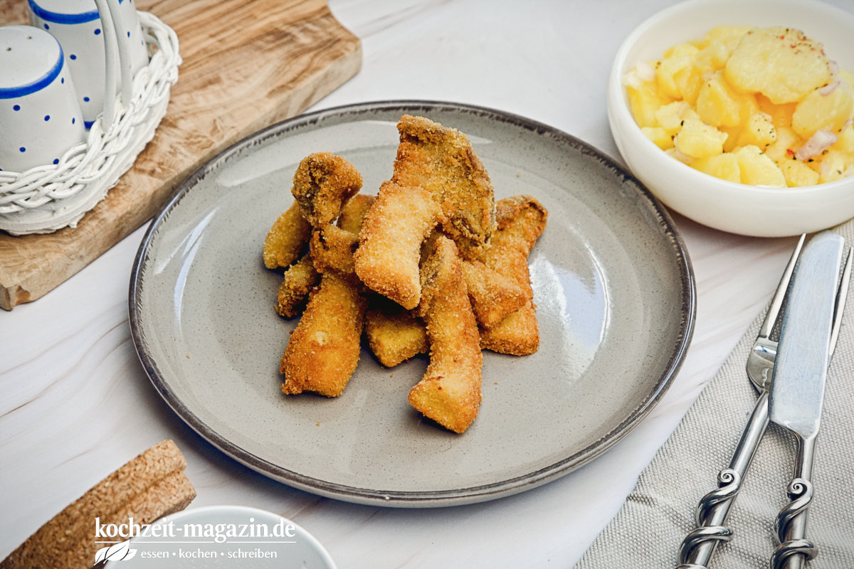 gebackene Kräuterseitlinge Rezept
