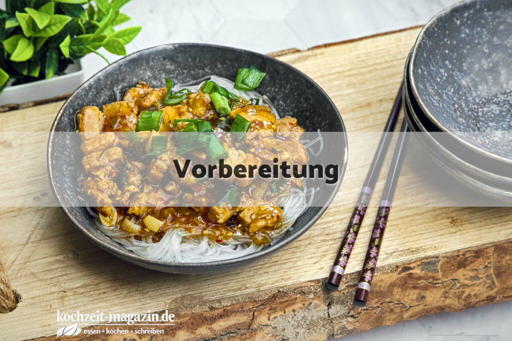 Asiatischer Schweinebauch Vorbereitung