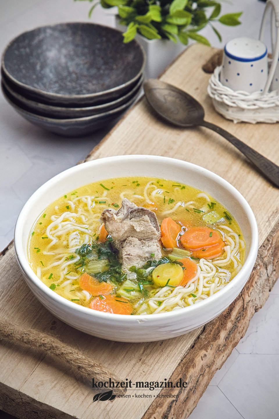 Fleischsuppe, Kraftbrühe 