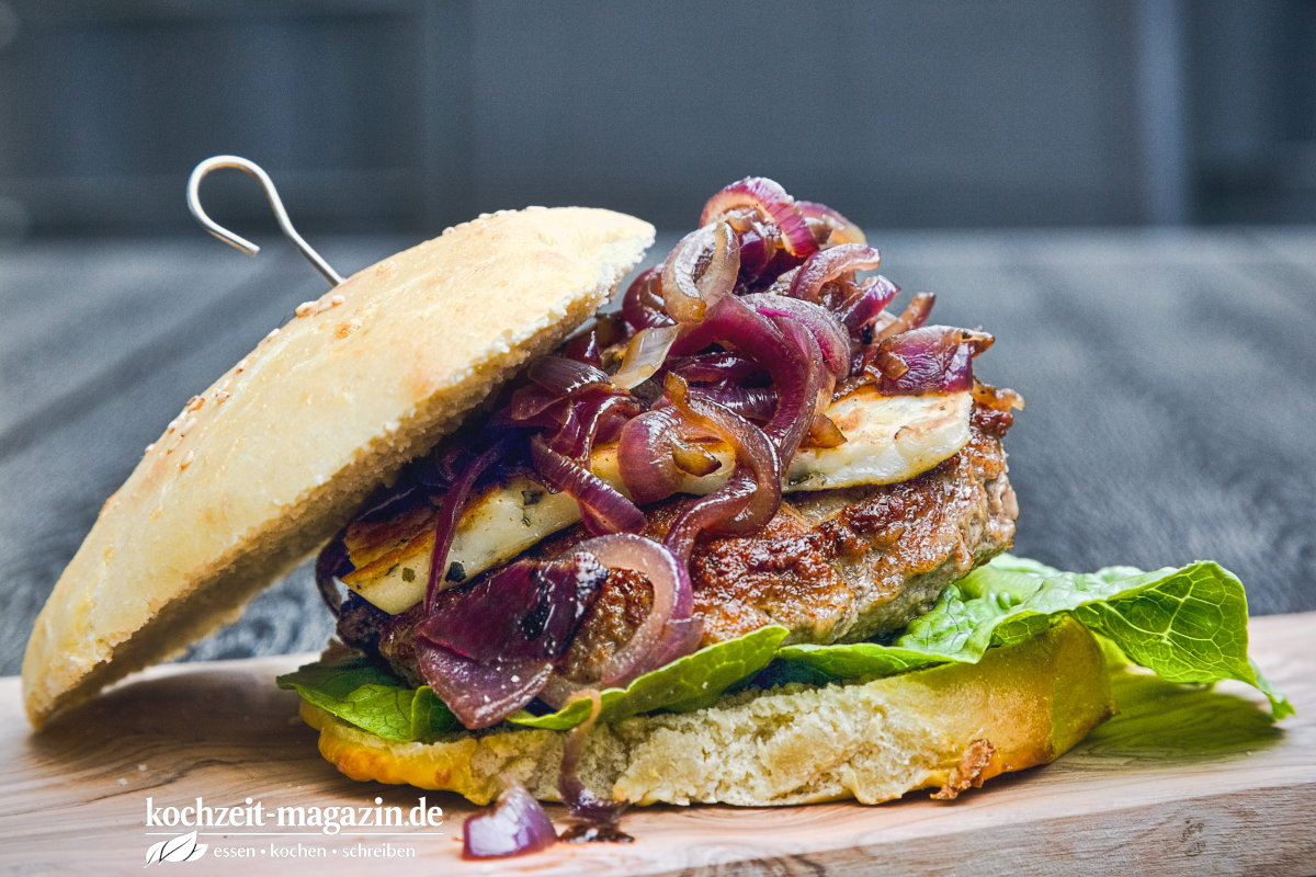 Halloumi Burger Rezept