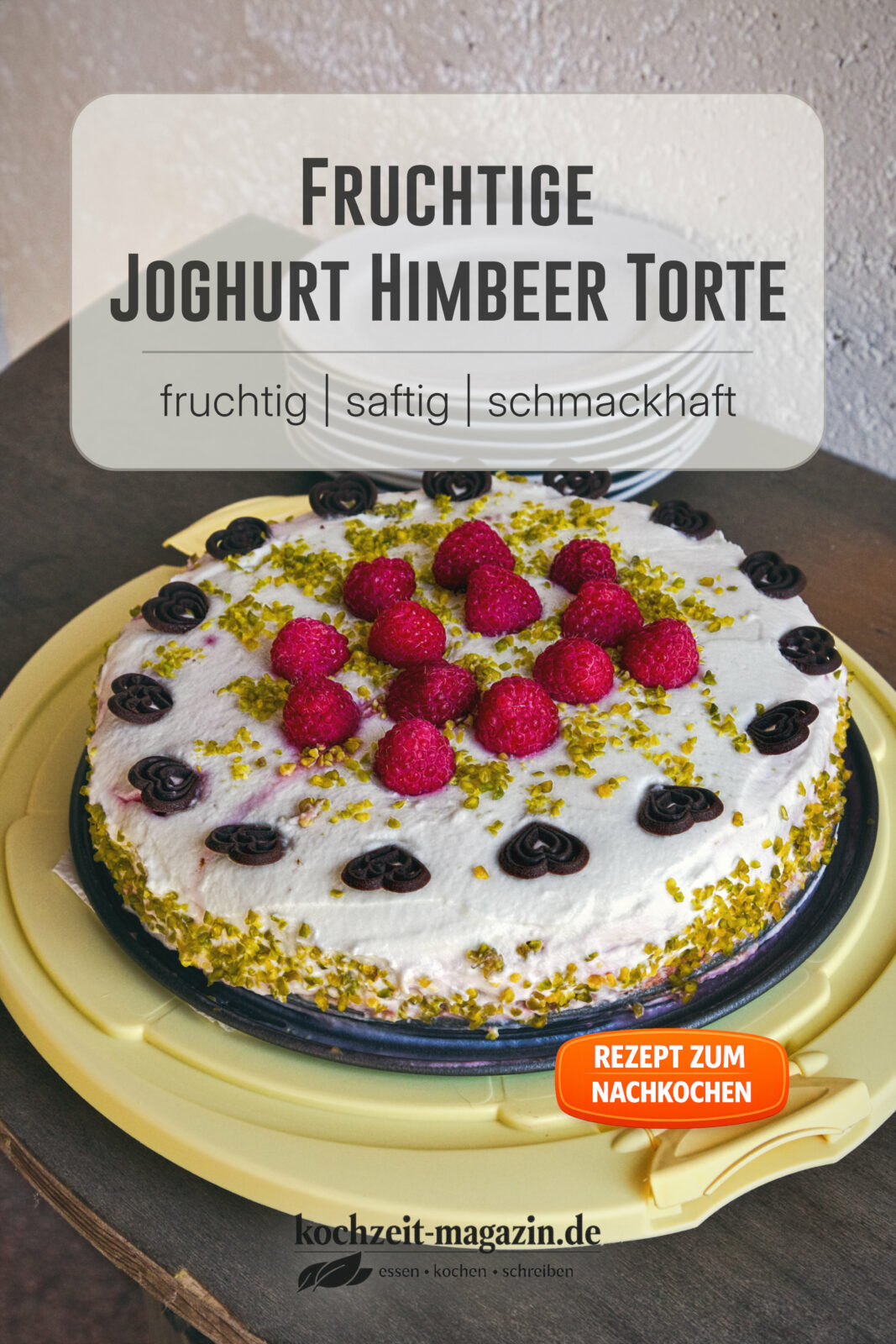 Joghurt Torte Himbeere