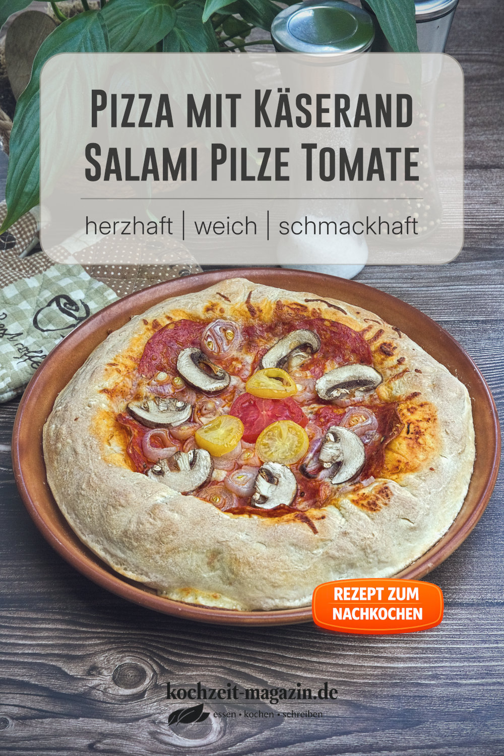 Pizza Salami Fungi