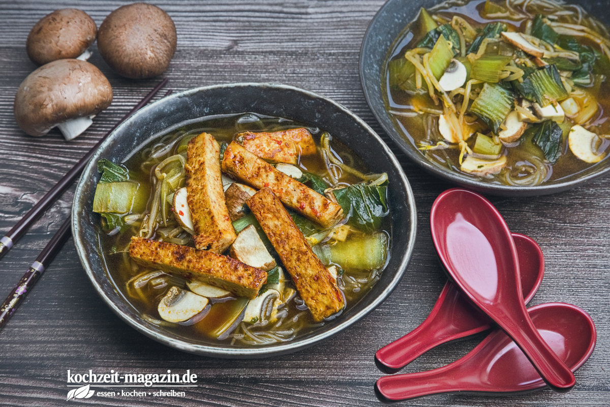 Vietnamesische Glasnudelsuppe Rezept
