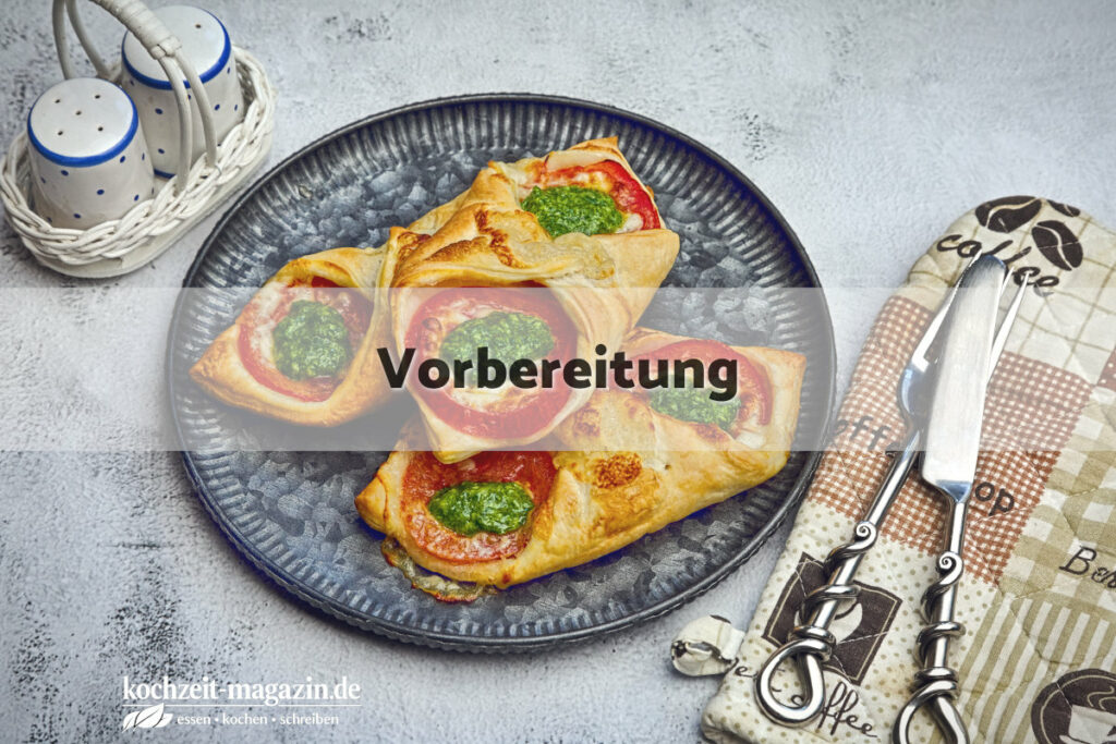 Caprese Taschen Vorbereitung