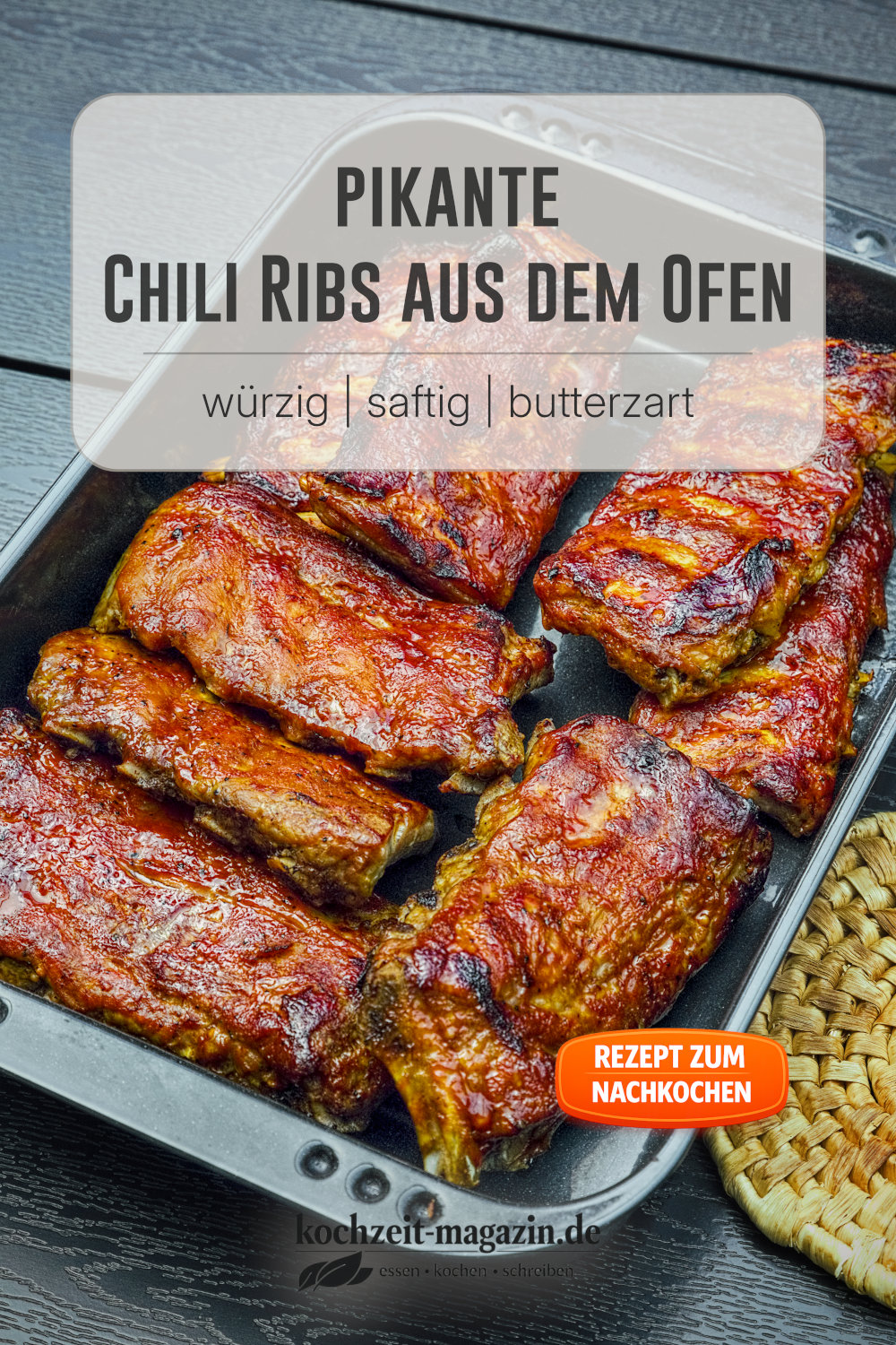 Chili Ribs aus dem Ofen