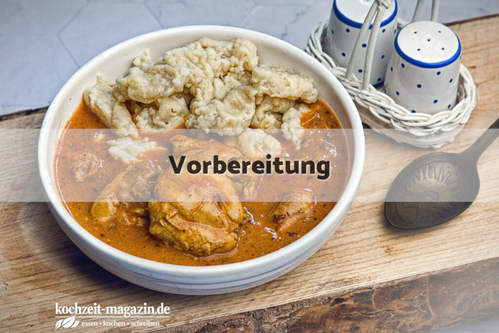 Paprika Hendl Vorbereitung