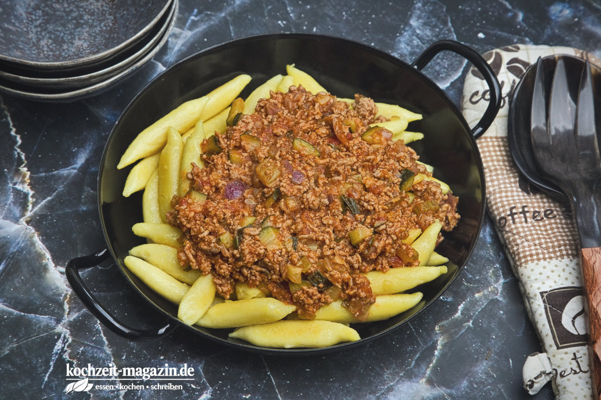 Schupfnudel Hackpfanne Rezept