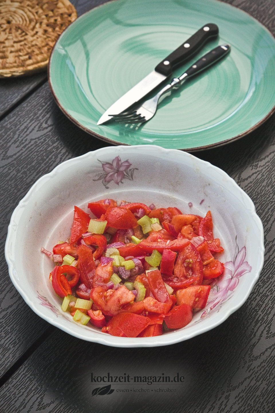 Tomaten Sellerie Salat Abbildung 1 Tomaten Sellerie Salat