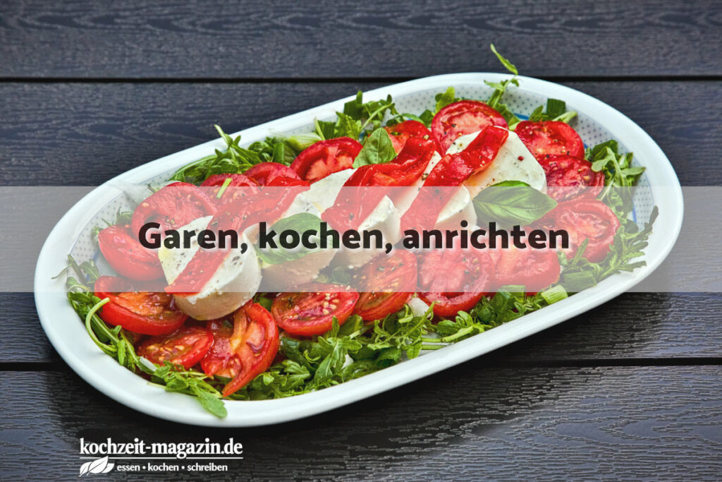 Ziegenkäse Salat garen