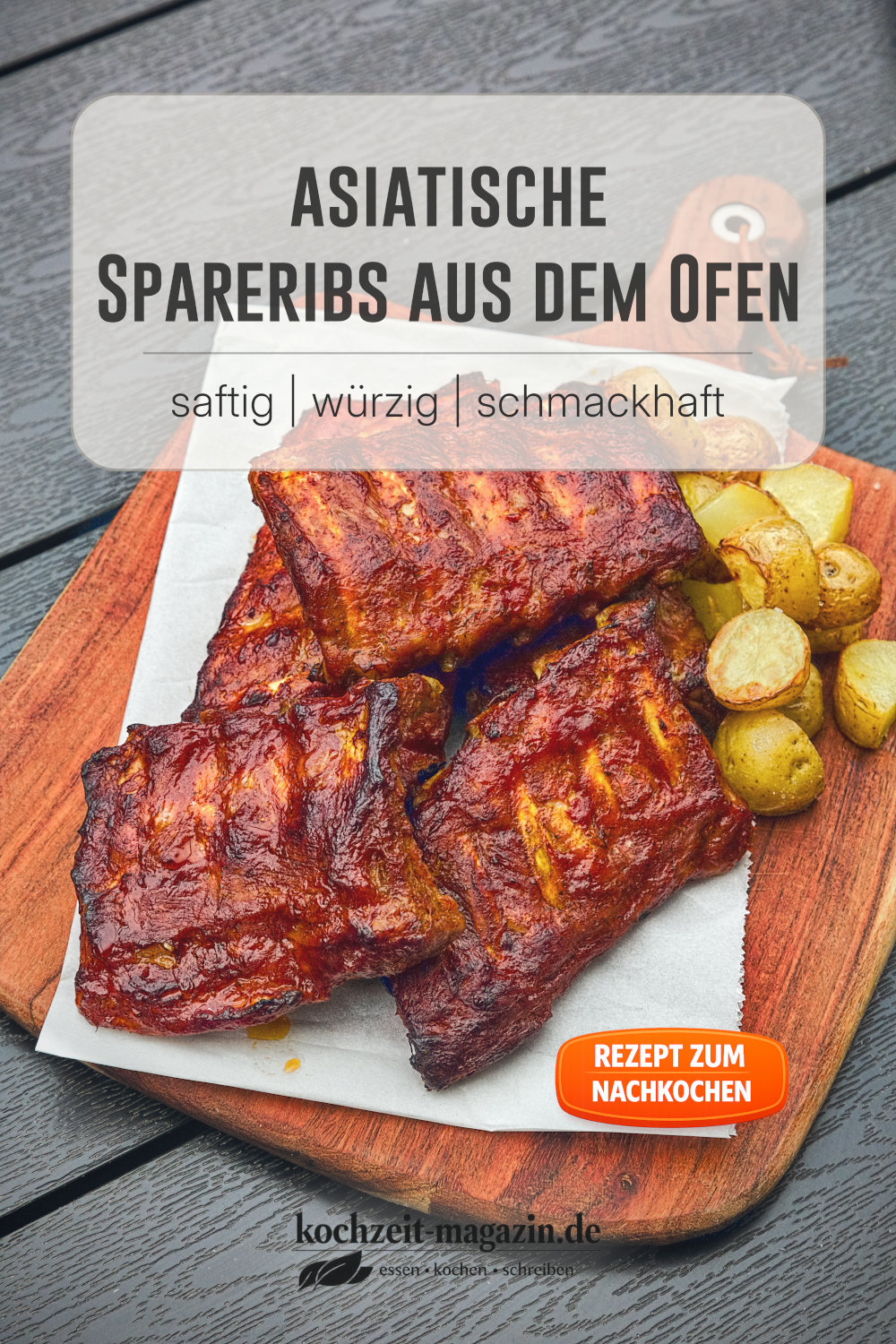 Asiatische Spareribs aus dem Ofen