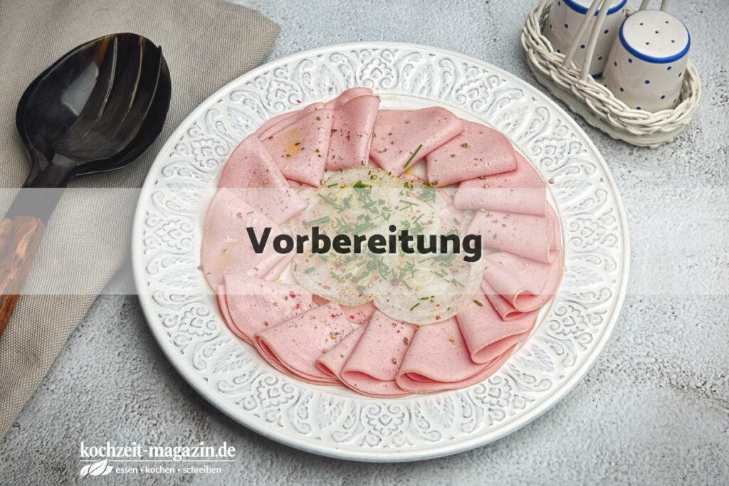 Saure Wurst Vorbereitung