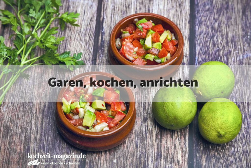 Tomaten Avocado Salsa garen