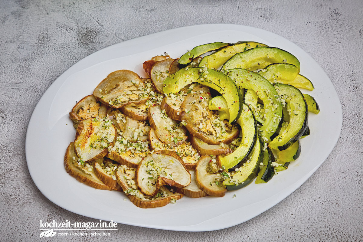 Antipasti Zucchini Aubergine Rezept