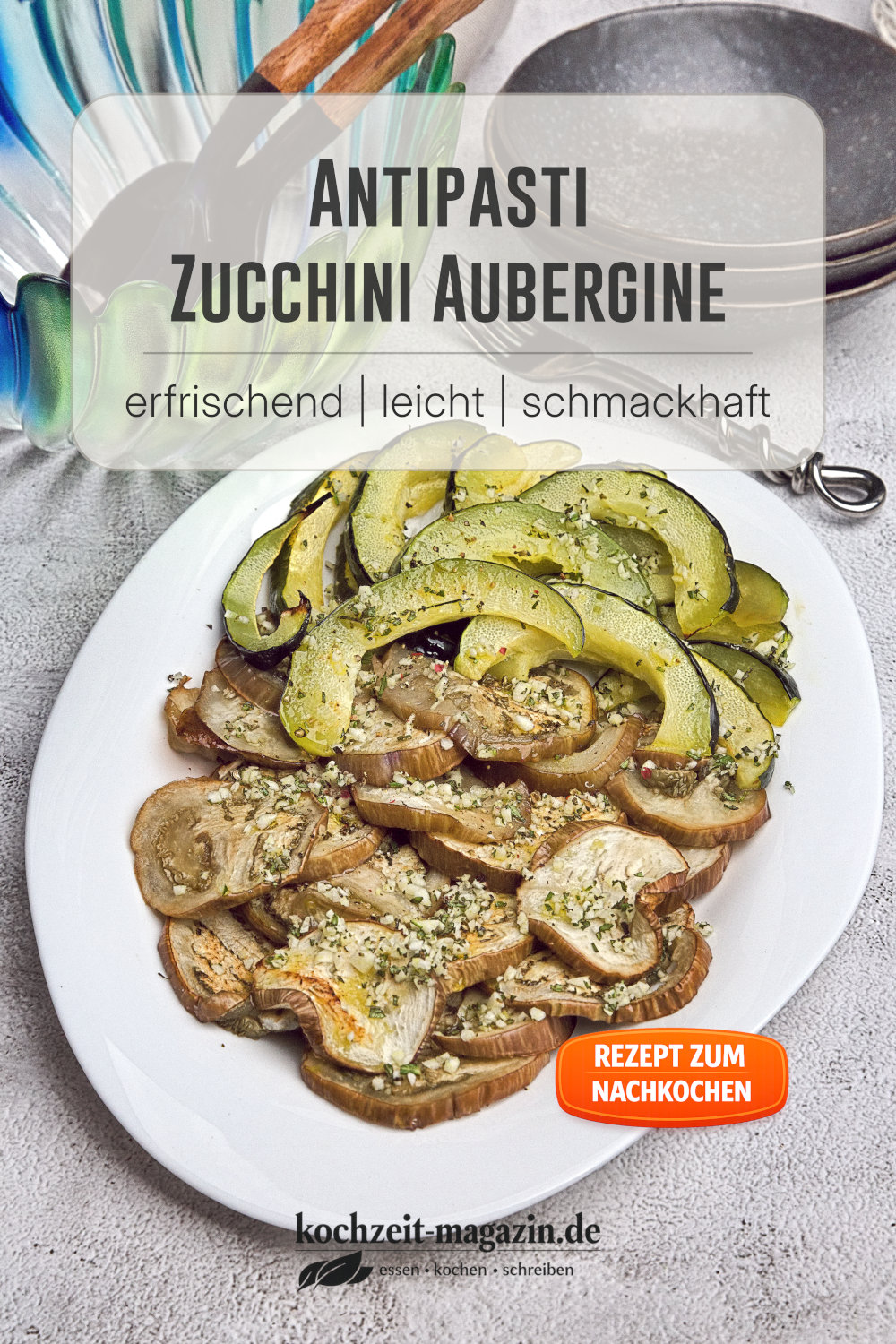 Antipasti Zucchini Aubergine