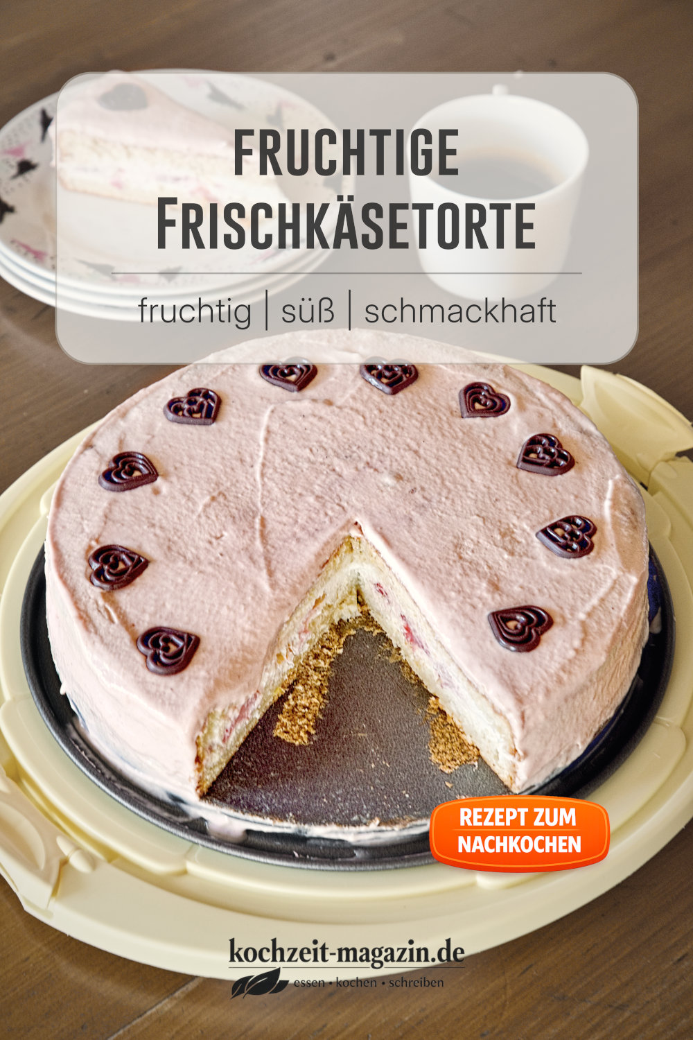 Frischkäsetorte
