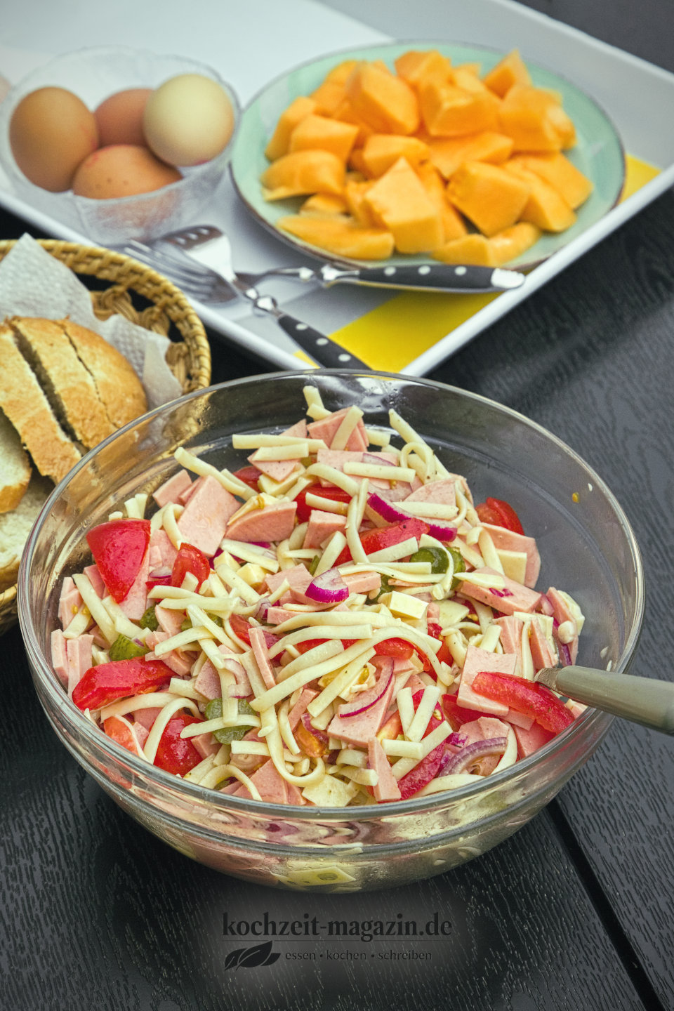Nudel Wurst Salat