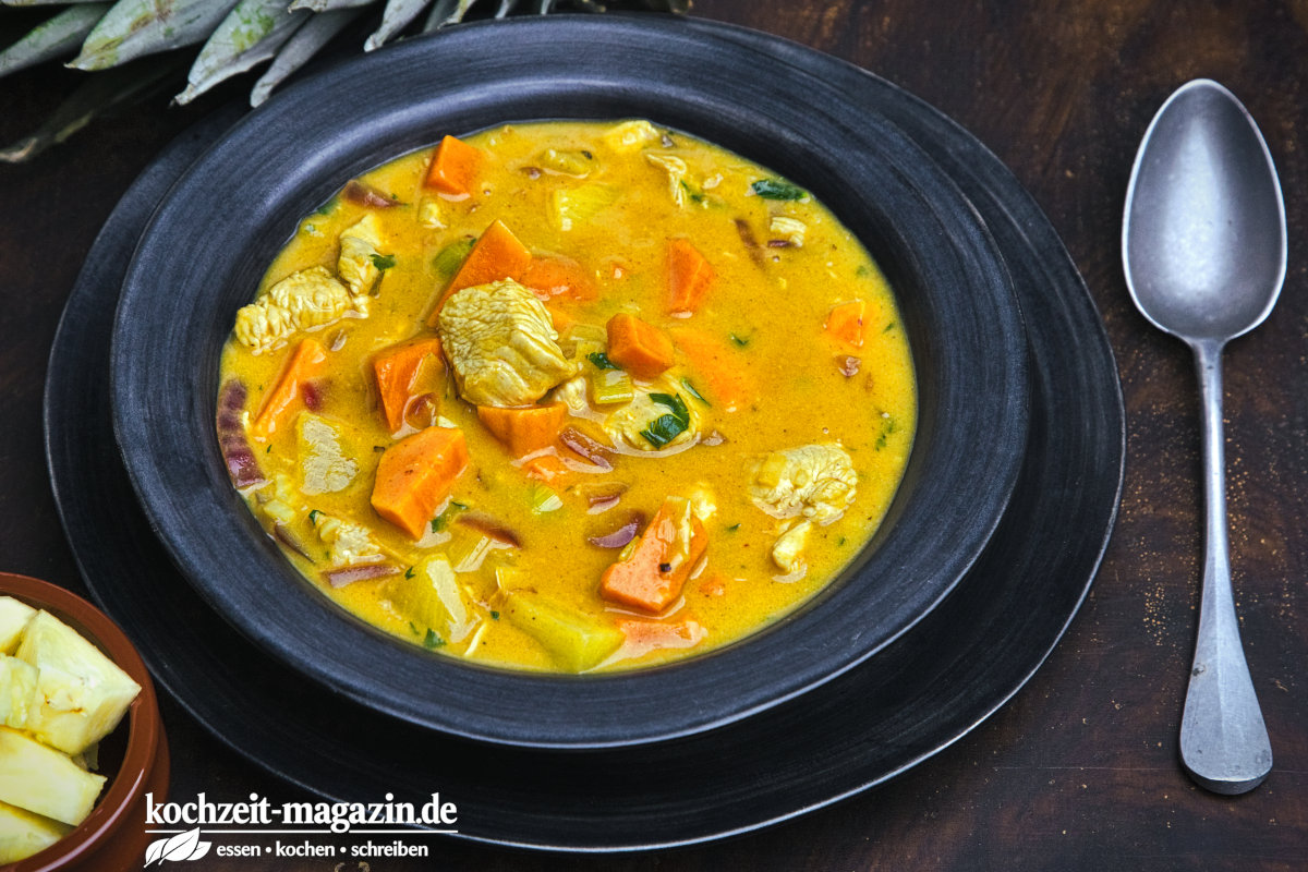 Puten Curry Jamaica Rezept