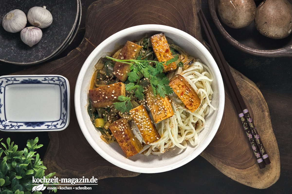 Veggie Wok Udon Rezept