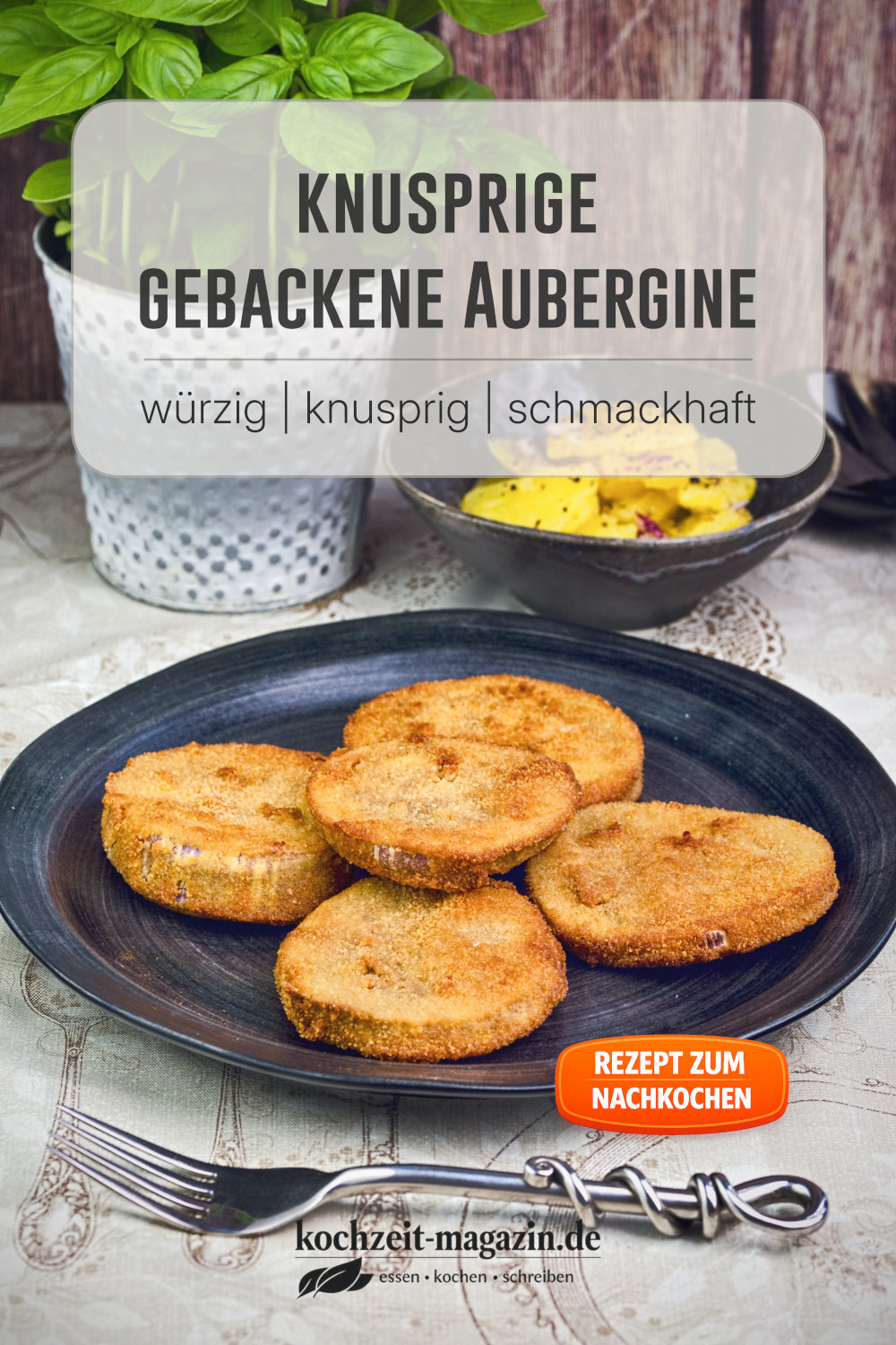 gebackene Aubergine gebackene Aubergine