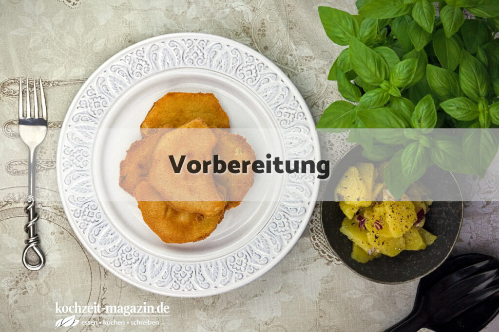 gebackener Kürbis Vorbereitung