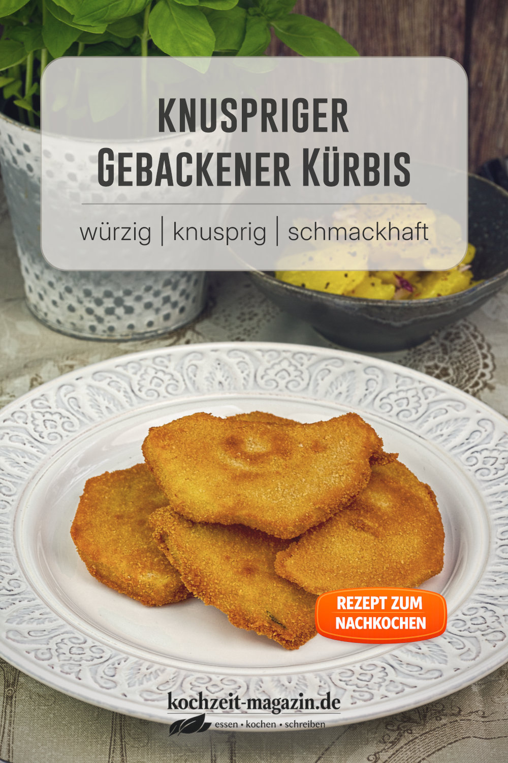 Gebackener Kürbis