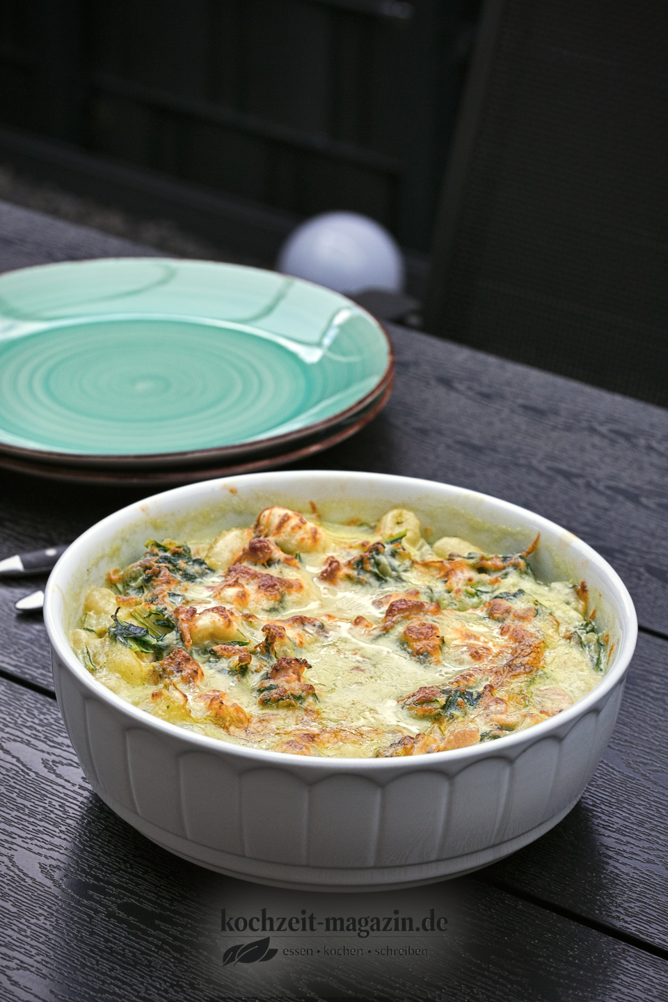 Gnocchi Mangold Lachs Auflauf Abbildung 1 Gnocchi Mangold Lachs Auflauf