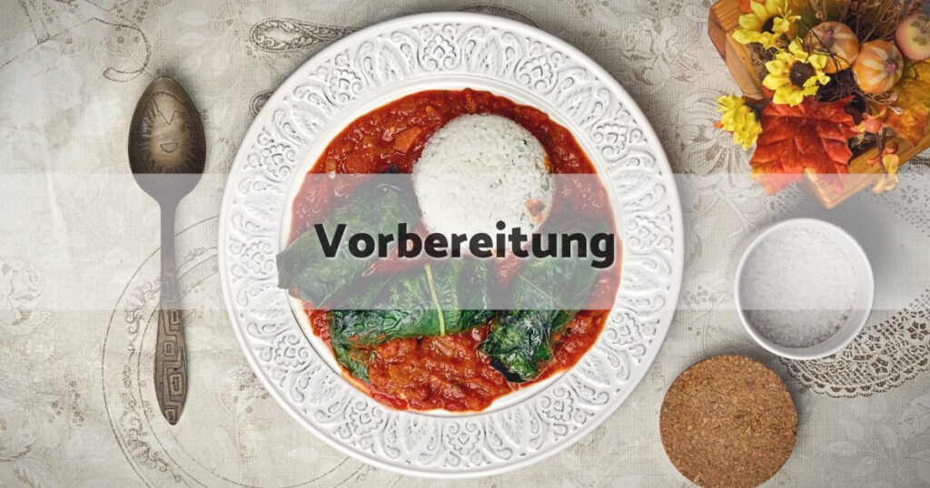 Mangold Hackröllchen Vorbereitung