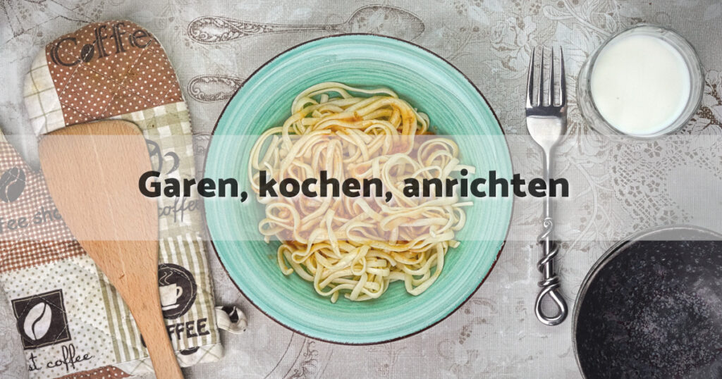Nudeln mit Marmelade garen