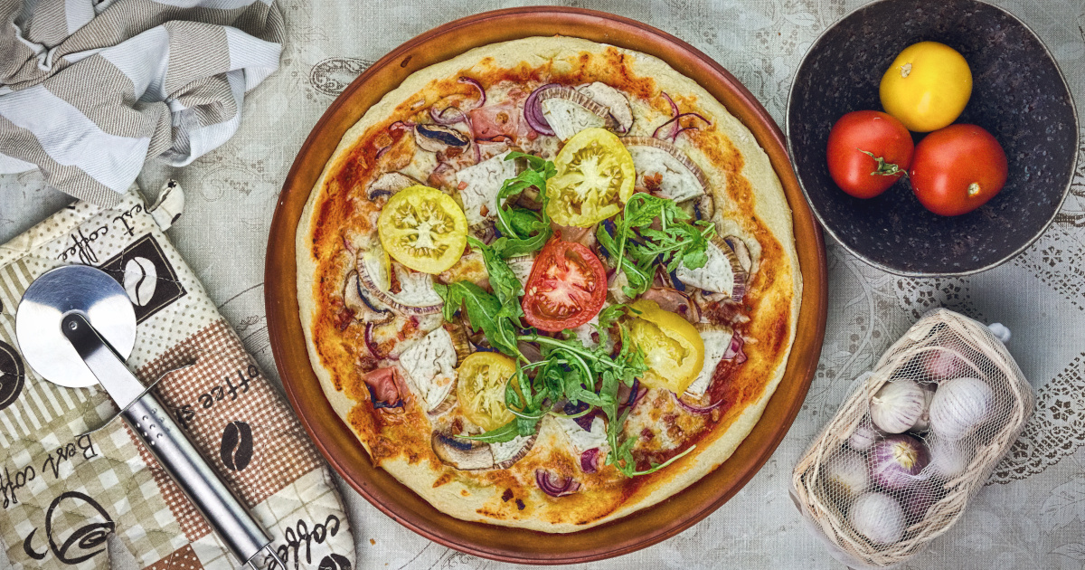 Pizza Mediterrana Rezept