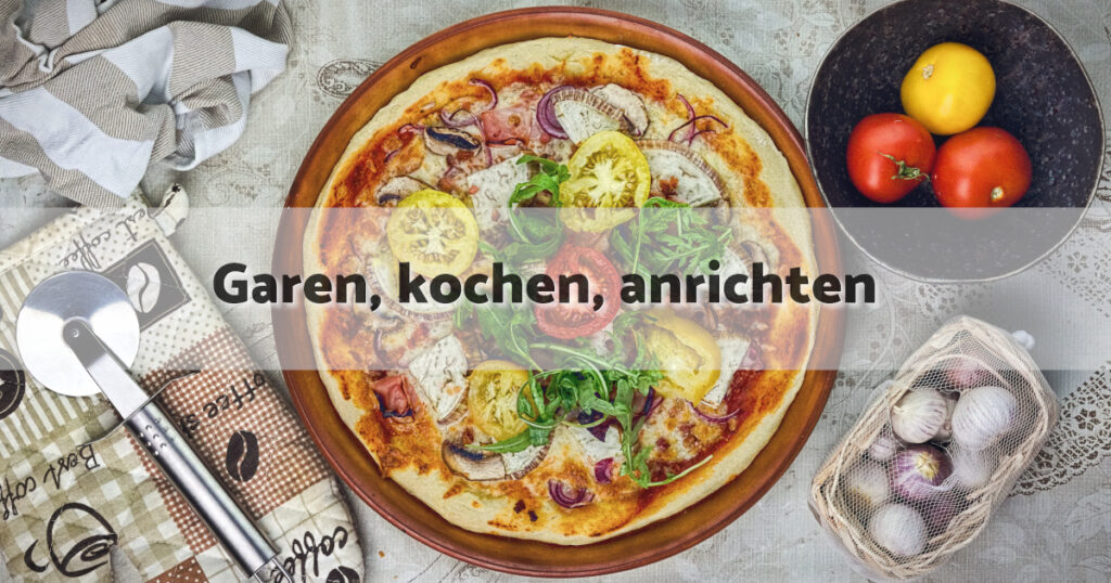 Pizza Mediterrana garen